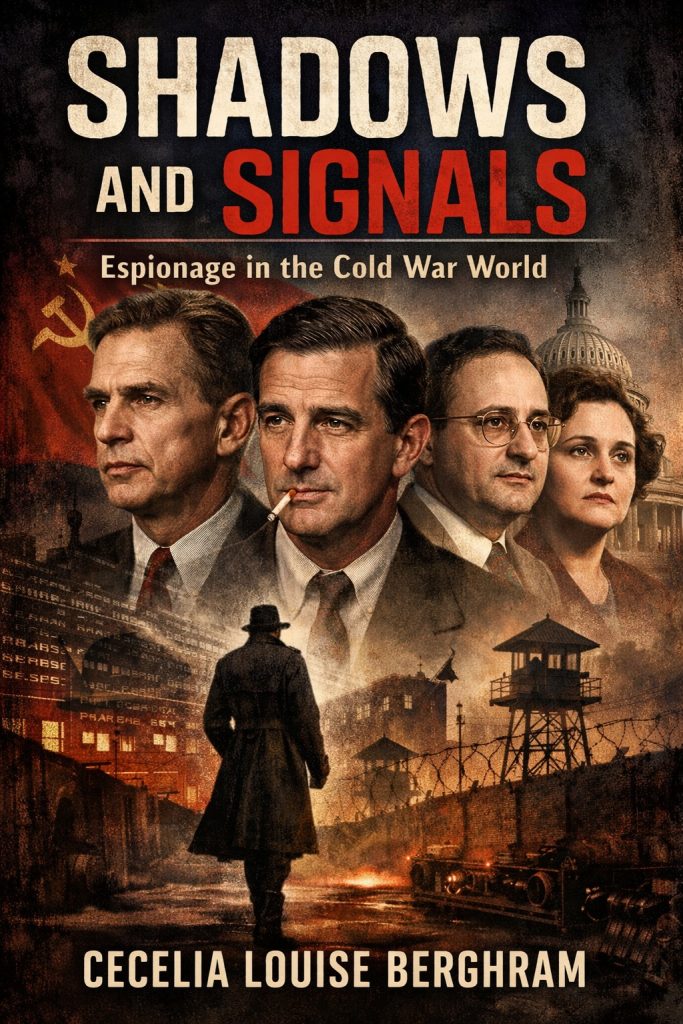 Book Cover for Shadows and Signals: Espionage in the Cold War World, by Cecelia Louise Berghram