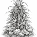 3 Sisters of maize, beans, and squash