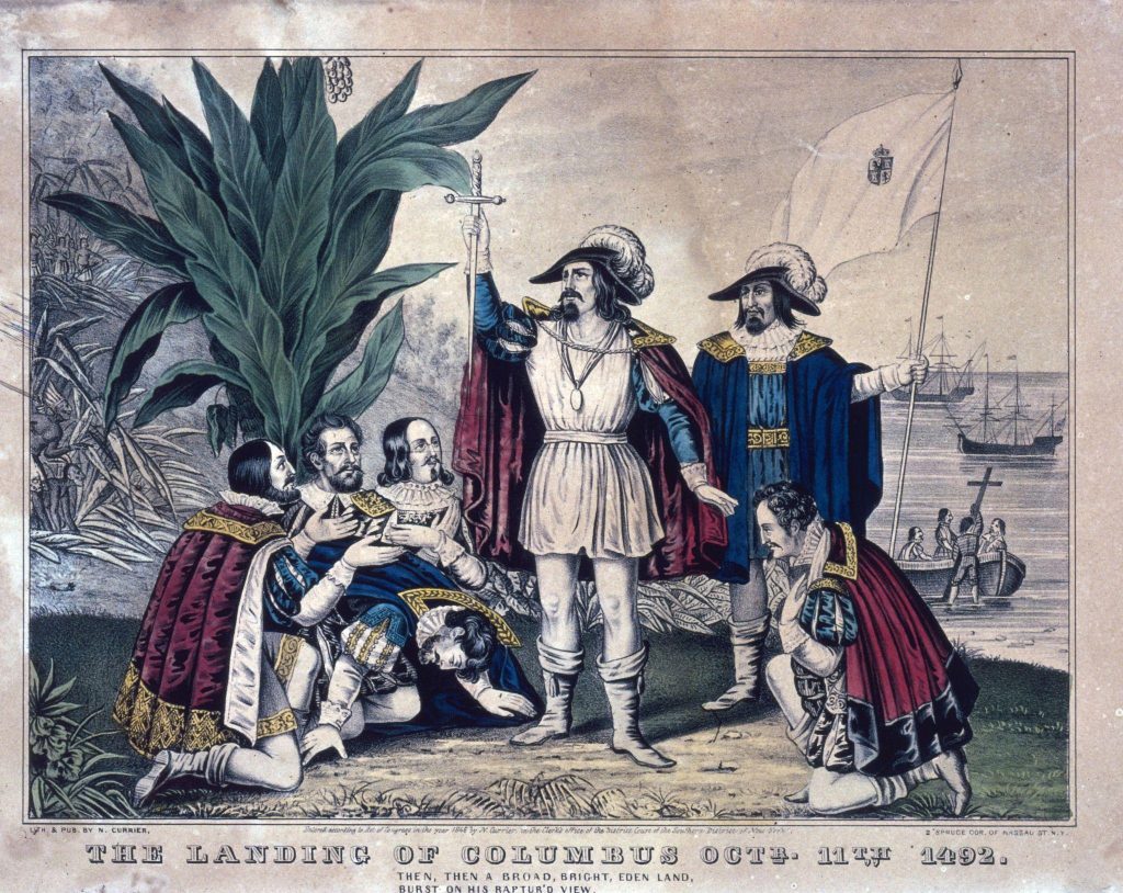 Image: Landing of Columbus