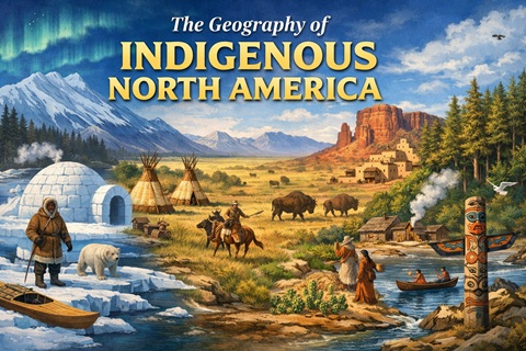 A panorama of North American landscapes