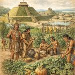 Depiction of Mississippian civilization