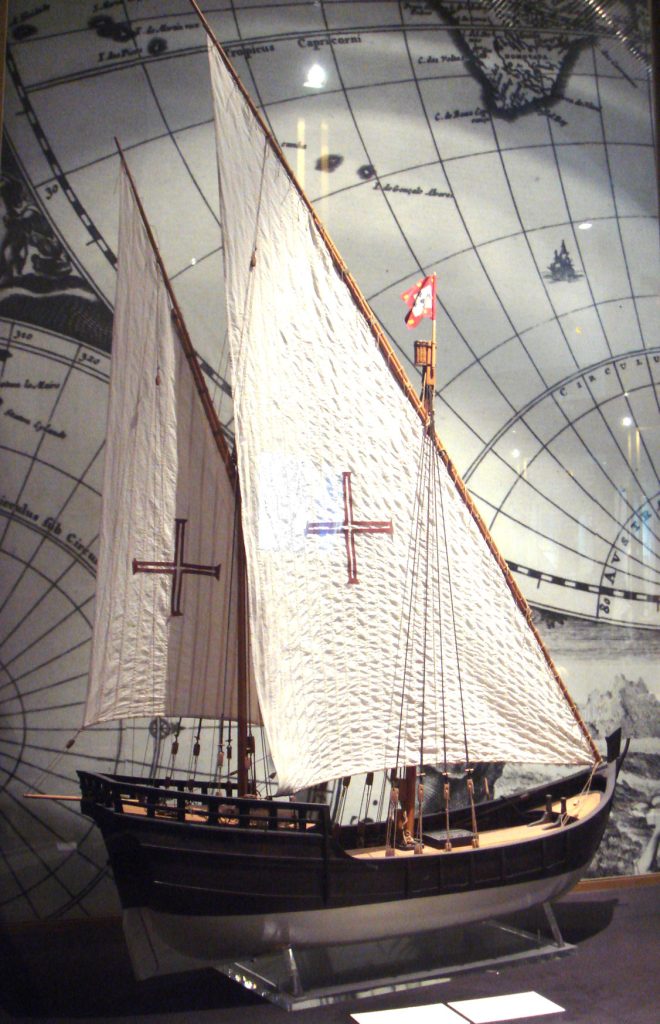 Model of a Spanish Caravel