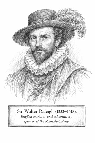 Portrait of Sir Walter Raleigh