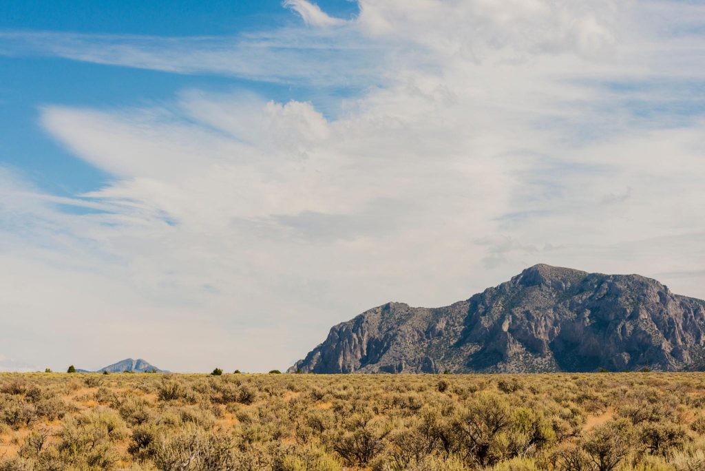Example of the rugged terrain of the Great Basin