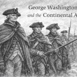 George Washington leading the army